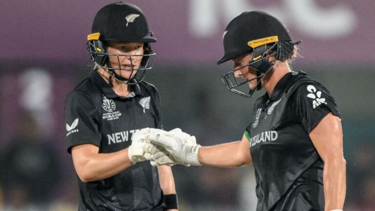Sophie Devine and Maddy Green Script Historic Partnership Against England