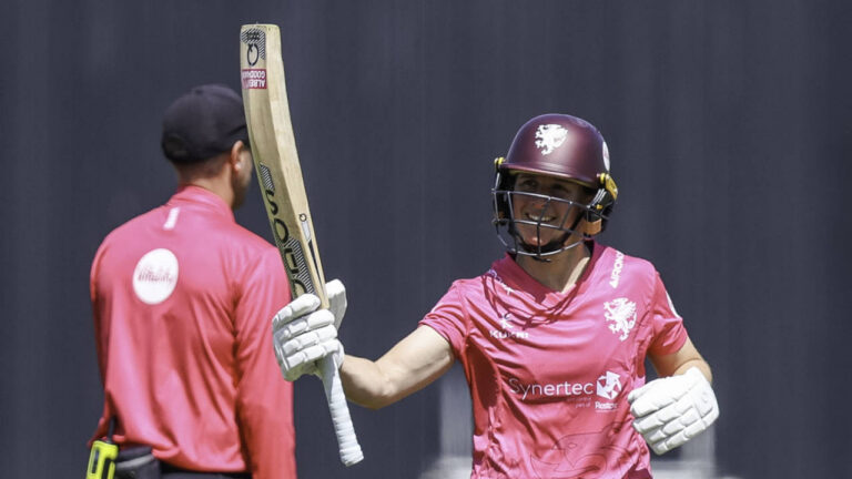 Sophie Luff fifty stretches Somerset’s unbeaten start – Sophie Luff Guides Somerset to Unbeaten Vitality Blast Start